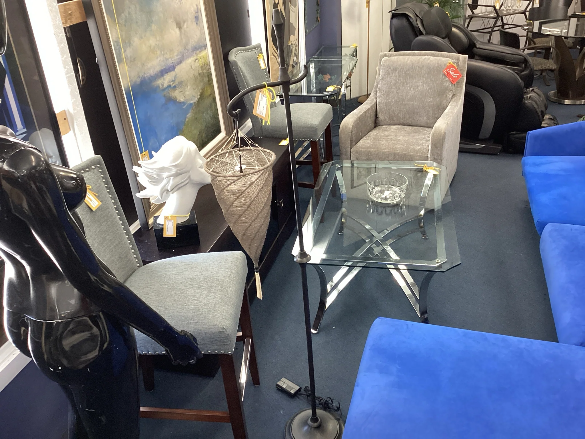Beaded Floor Lamp - Image 2
