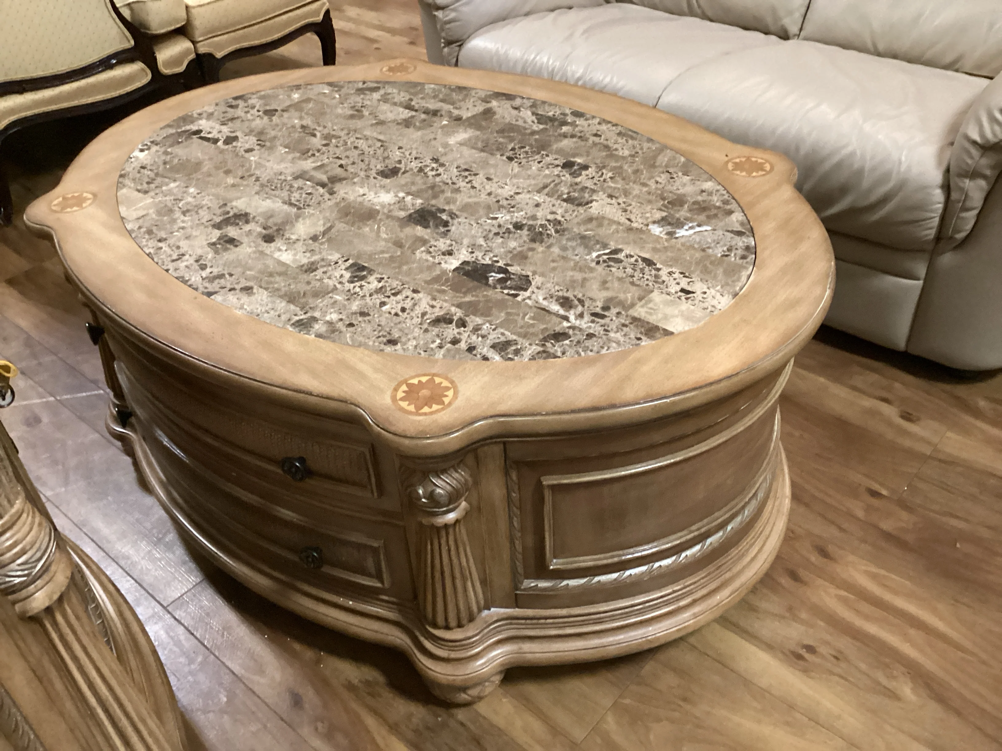 Beige Coffee Table - Image 2