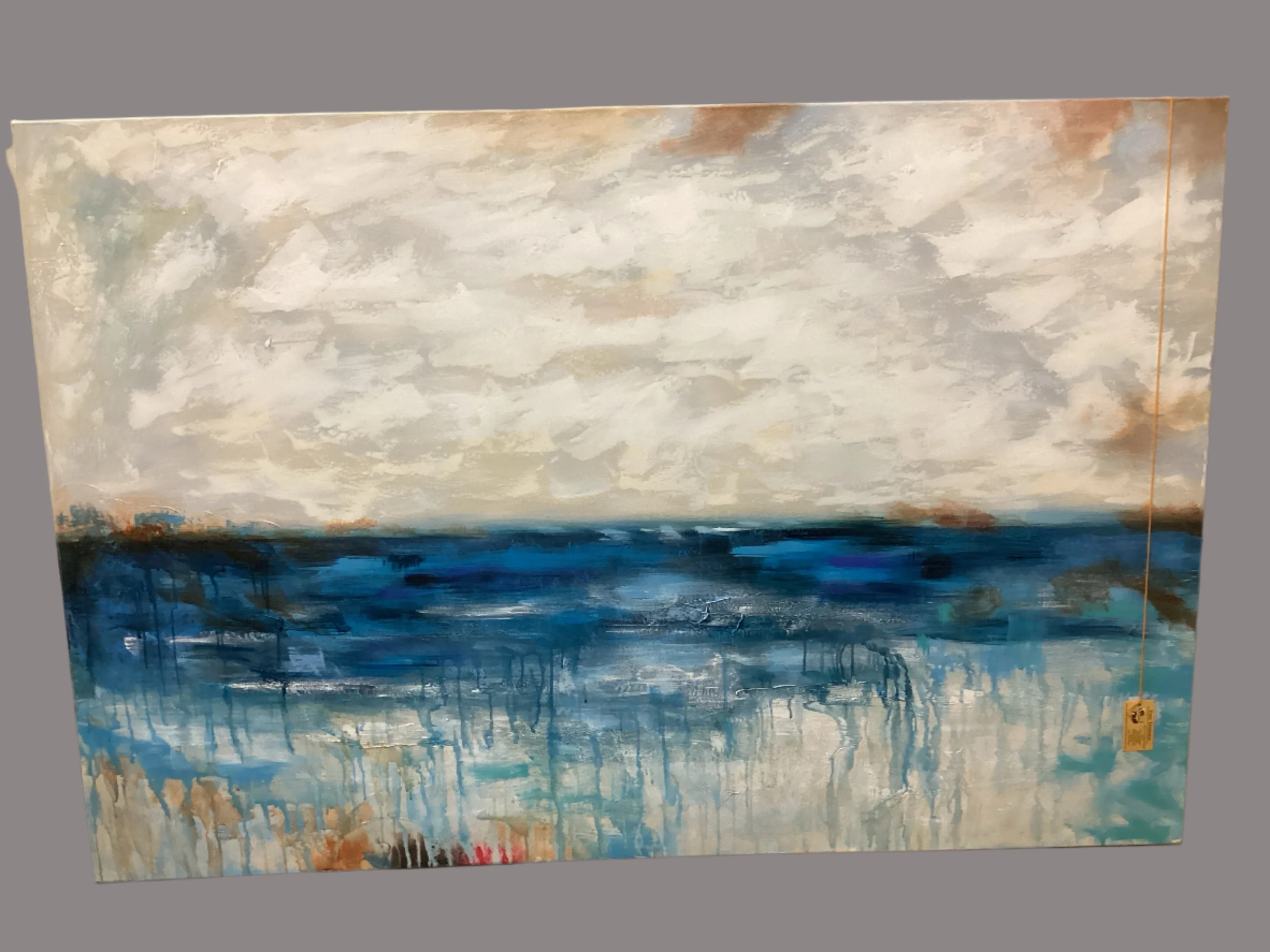 Blue and White Painting
