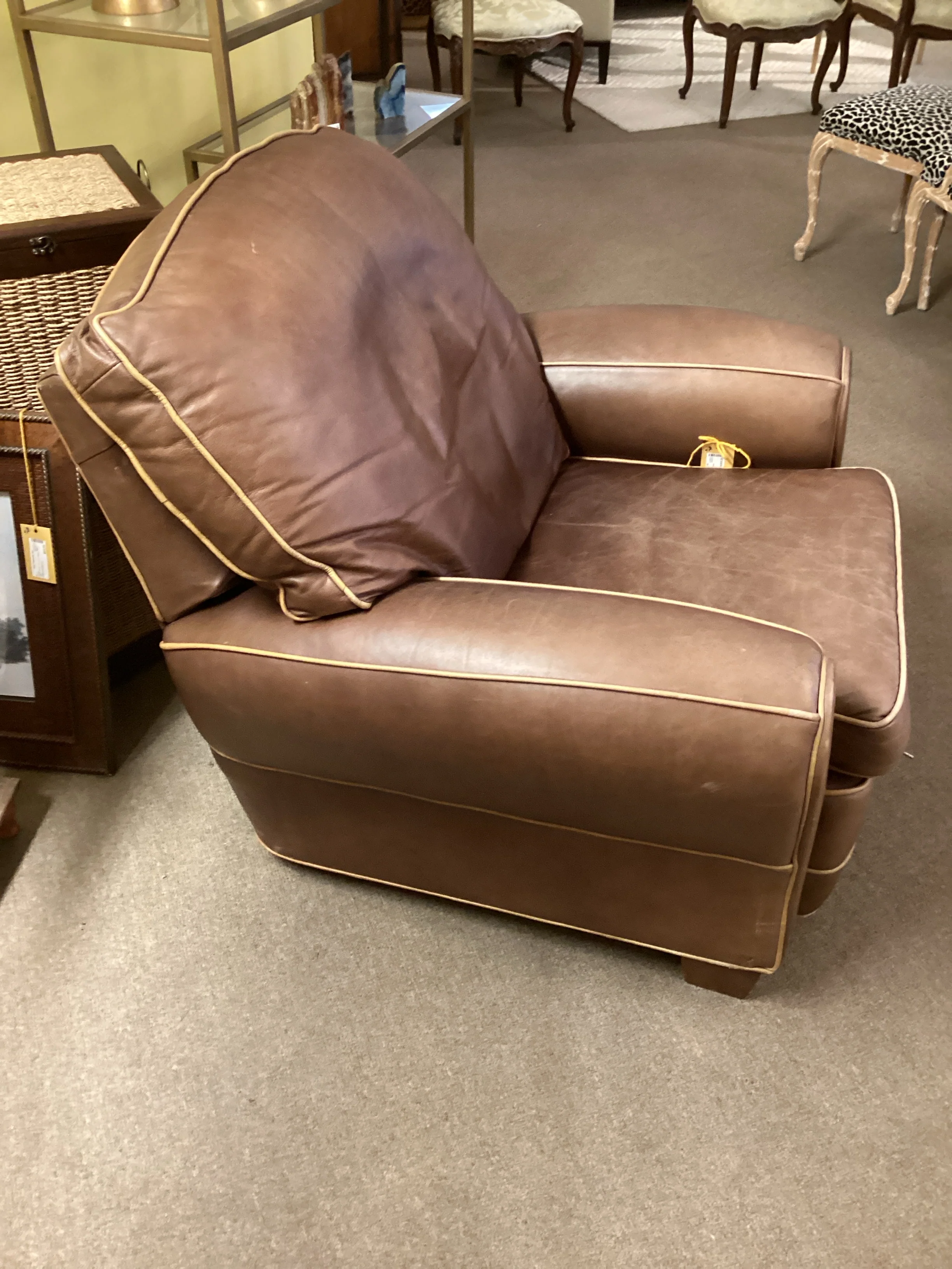 Brown Living Room Chair AS IS - Image 2