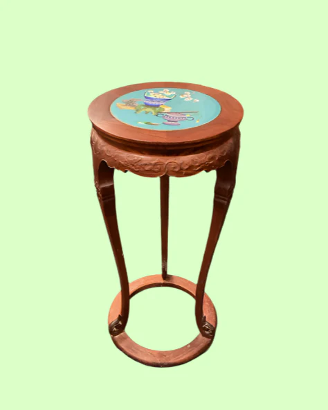 Cloisonne Inset Pedestal