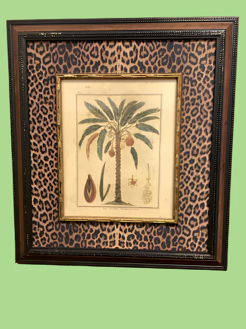 Framed Palm Tree