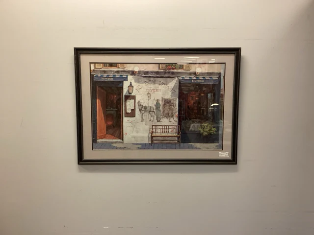 Framed Street Scene