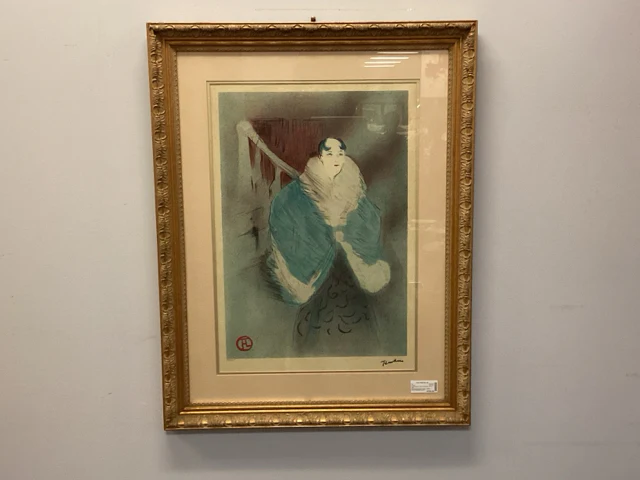 Lautrec Litho Framed - Image 2