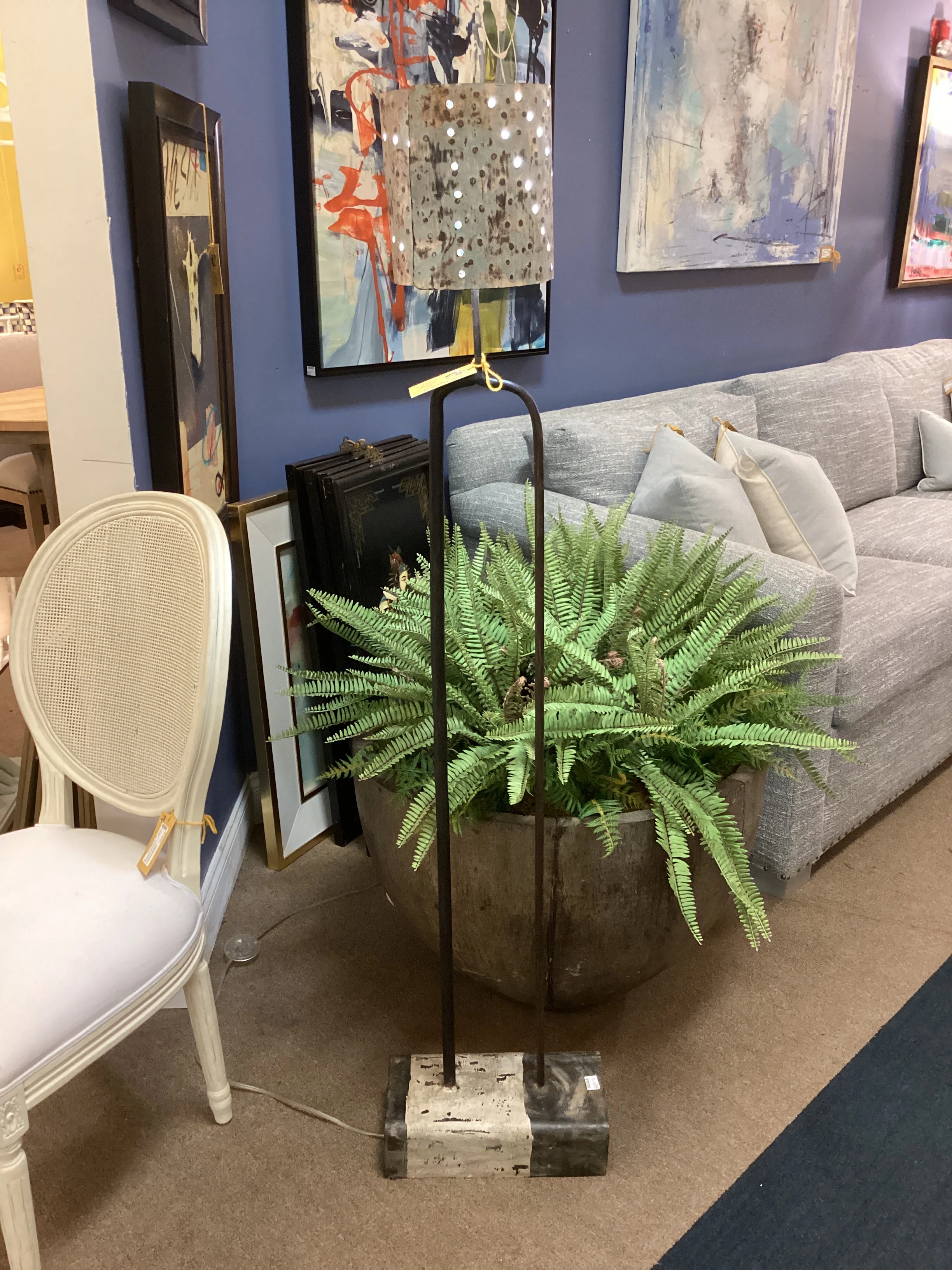 Metal Shade Floor Lamp - Image 4