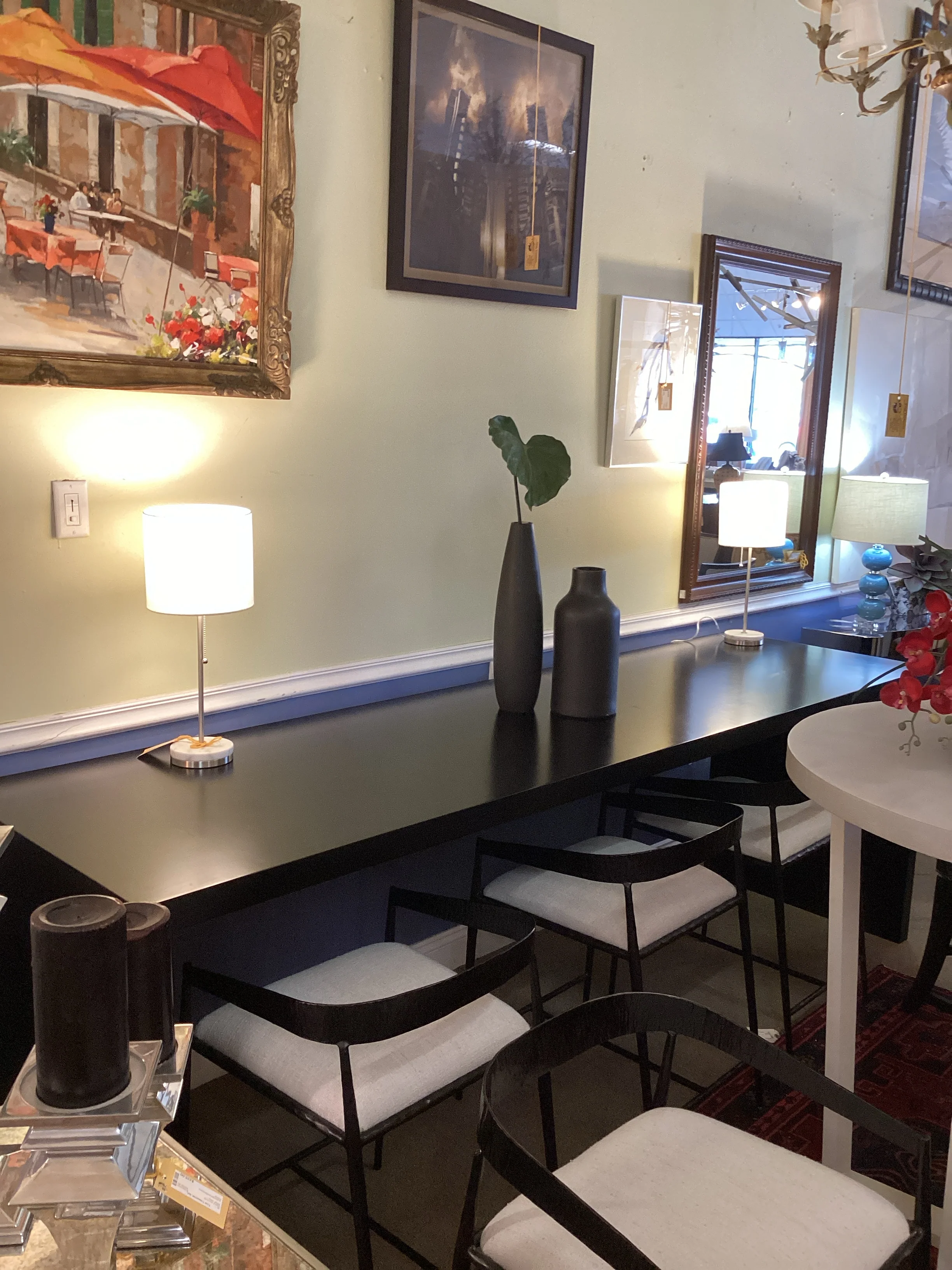 Oversize Counter height Dining Table