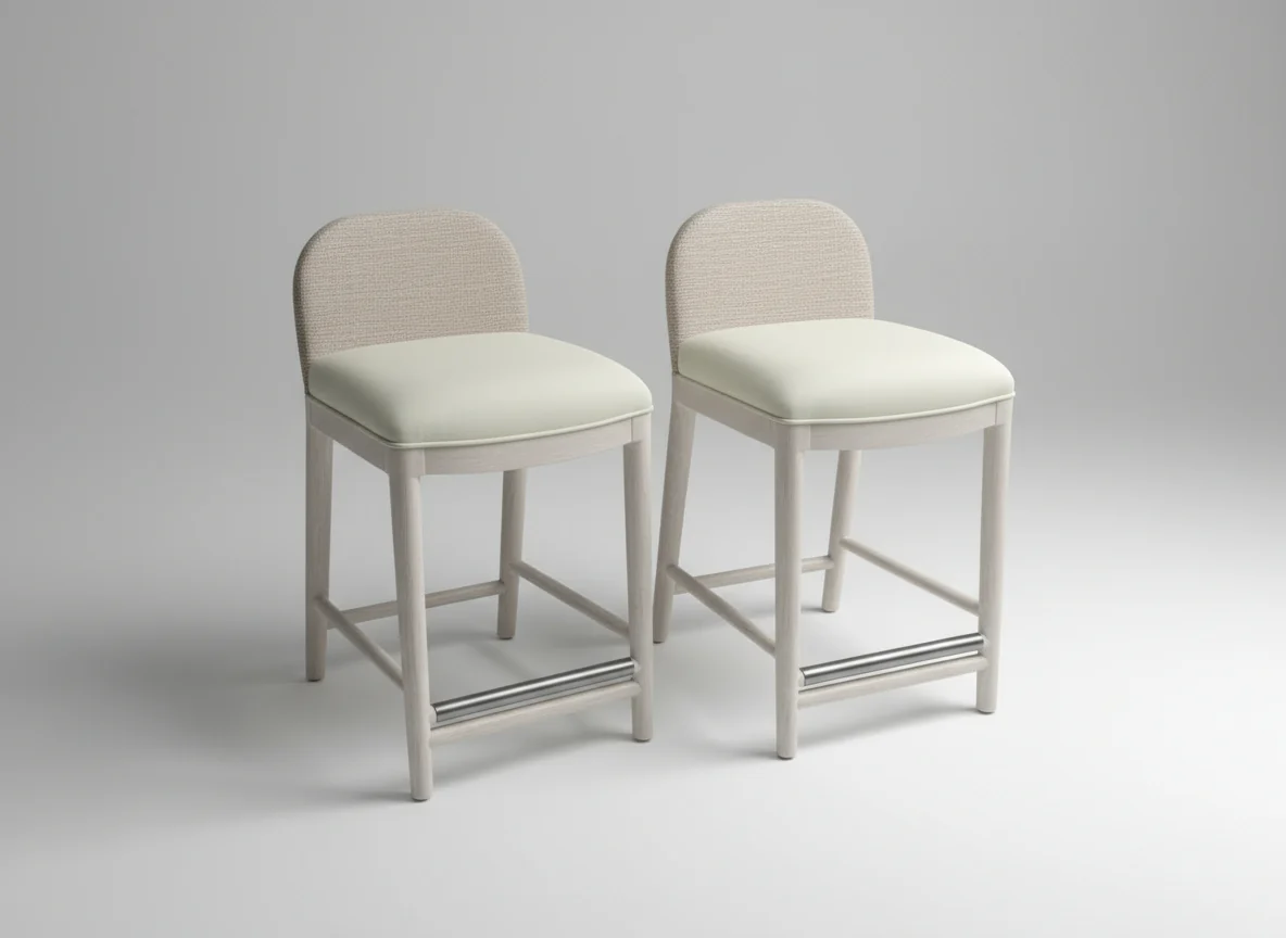 Palecek Counter Stools Pair