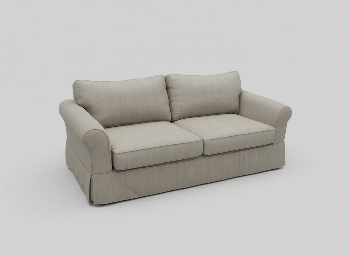 Pottery Barn Two Cushion Sofa
