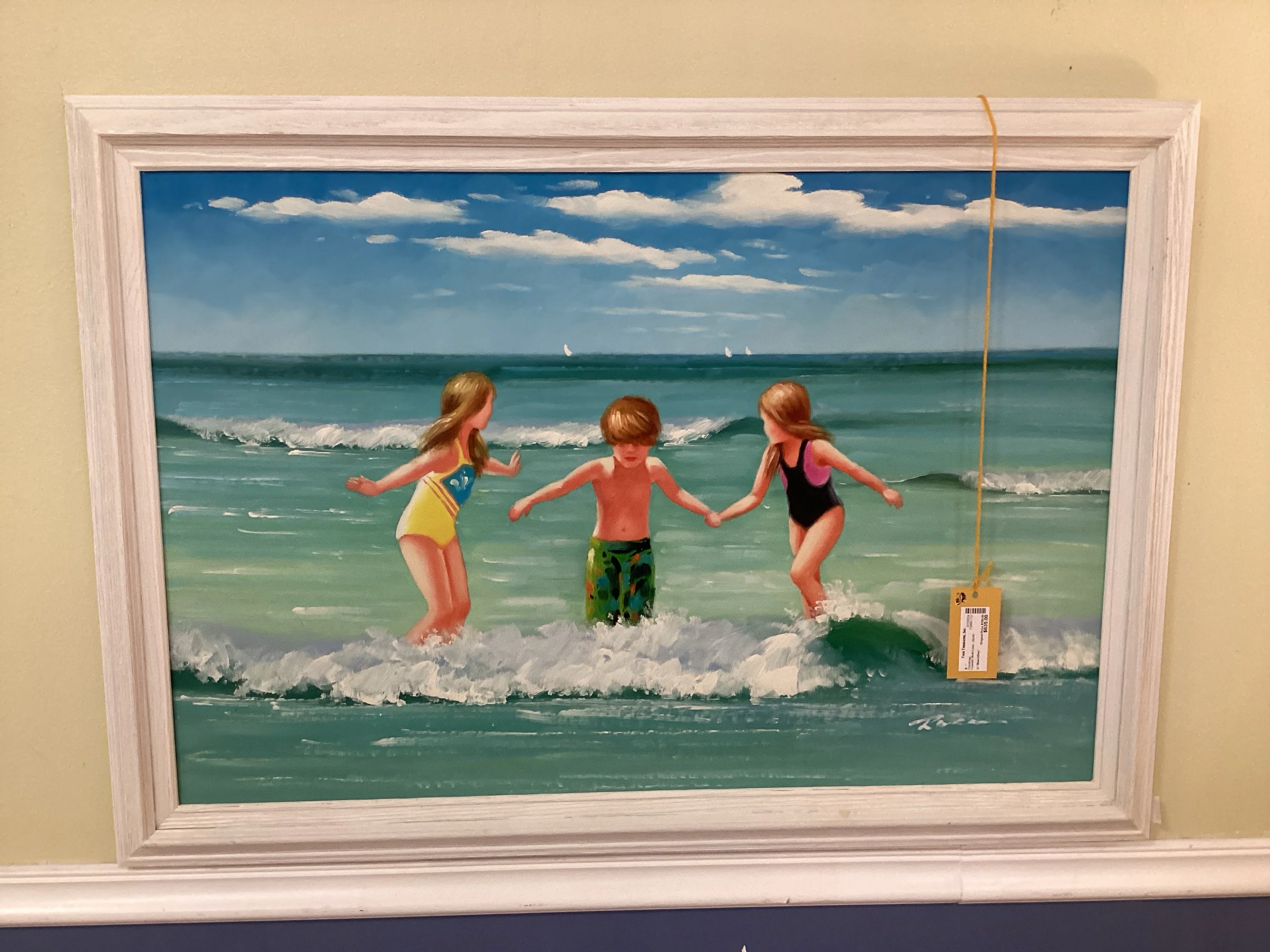 Rosa "Beach Day" Painting