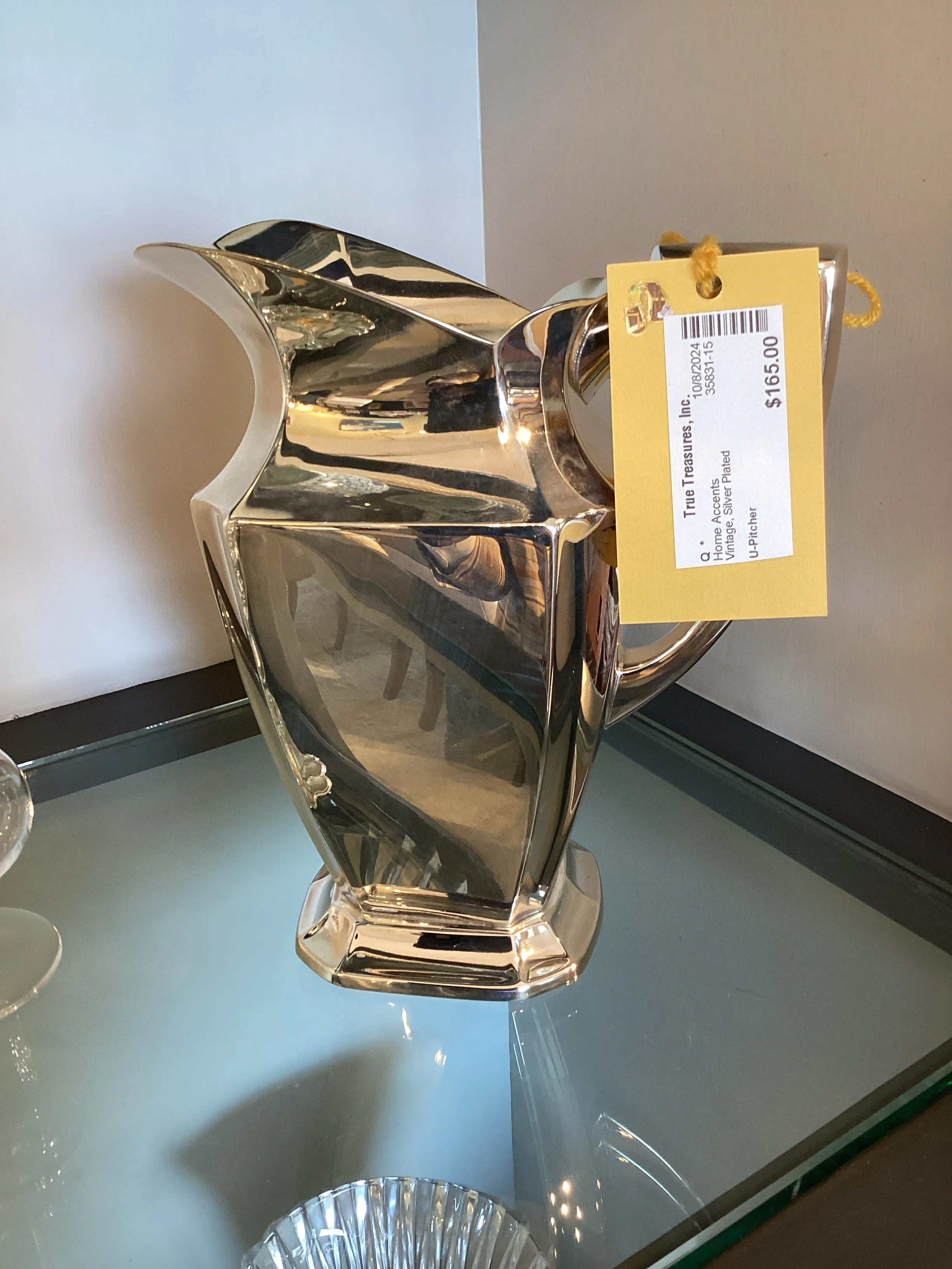 Silver Plated Pitcher