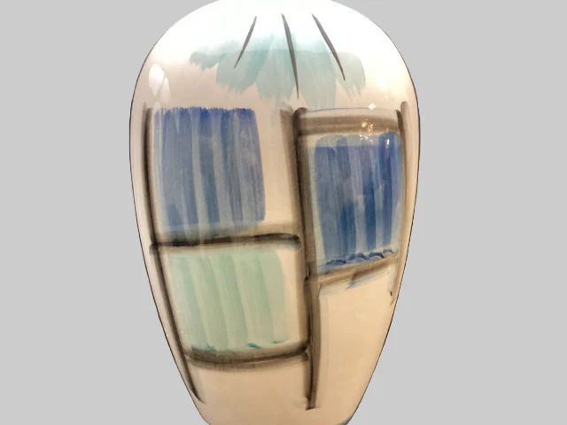 Stylecraft Patch Painted Lamps - Pair - Image 3