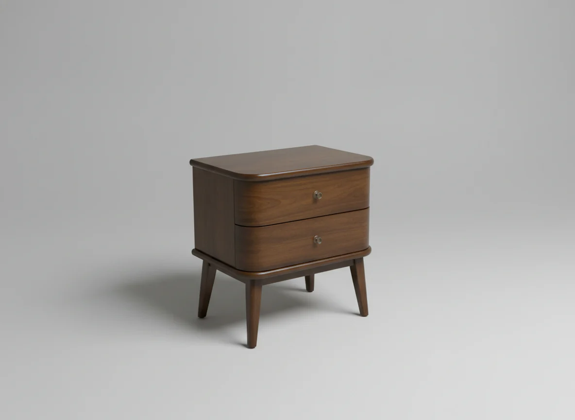 Two Drawer Nightstand