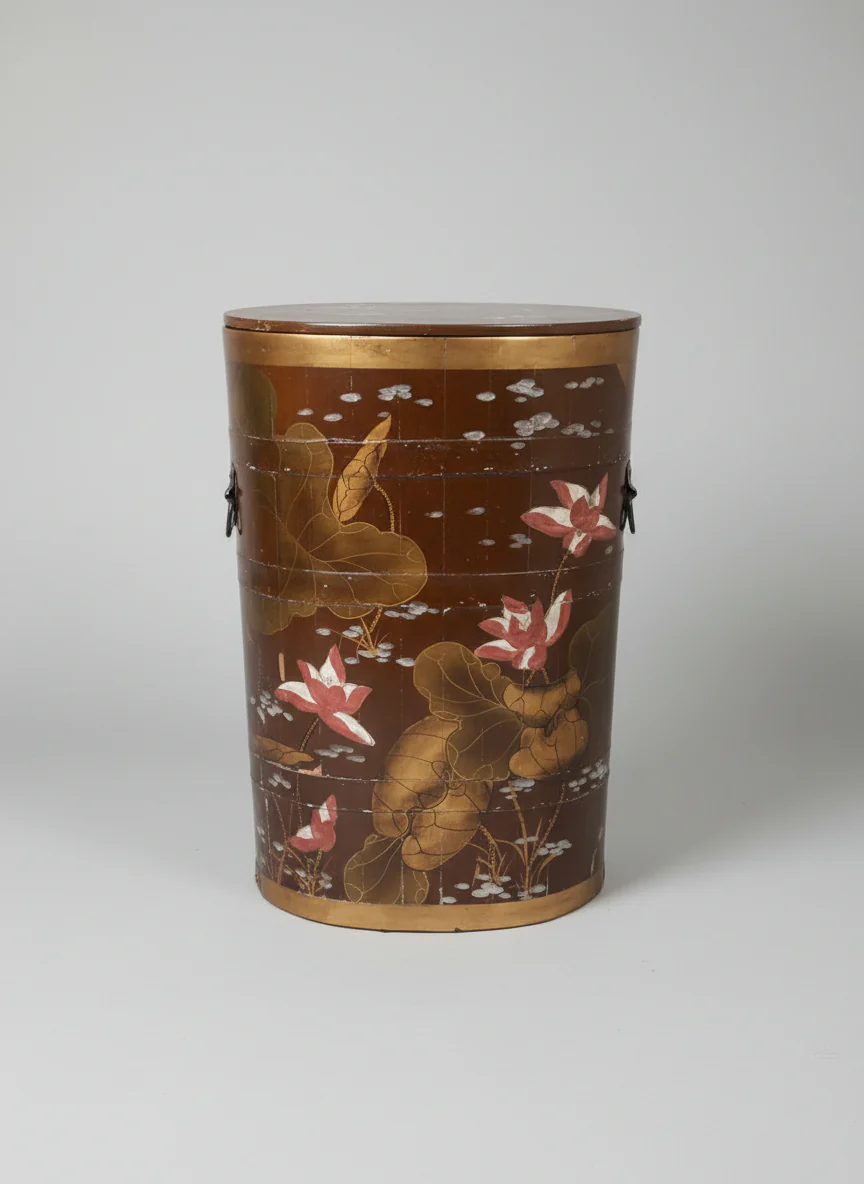 Vintage Asian Rice Holder