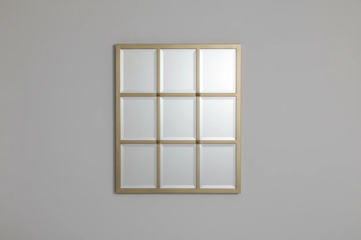 Window Pane Mirror